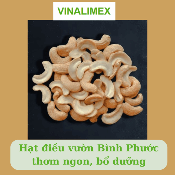 Hạt điều vỡ hỗn hợp bóc vỏ rang muối