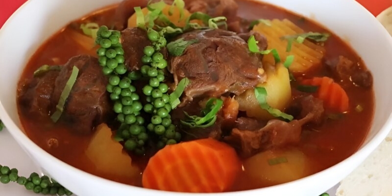 Bò hầm tiêu xanh giàu đạm, vitamin và tăng đề kháng