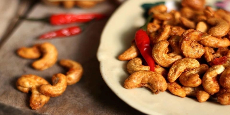 cách làm hạt điều rang bơ tỏi