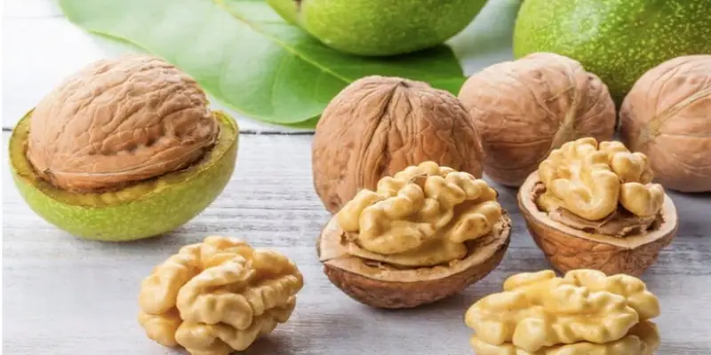 Hạt óc chó rất dễ chế biến, có thể ăn trực tiếp