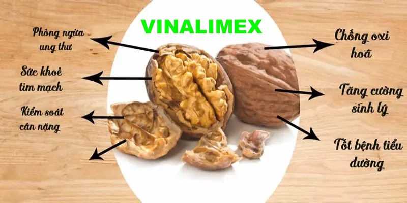 Lợi ích của hạt óc chó sẽ được Vinalimex bật mí