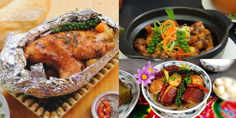 Món ngon từ hạt tiêu xanh